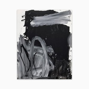 Manuela Karin Knaut, Soft Punk 3, 2021, Acrylique, Encre et Bombe de Peinture sur Toile