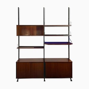 Rosewood Bookcase from MIM Roma, 1970s