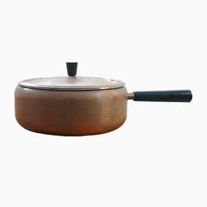 Swiss Spring Copper Fondue Pan from Culinox
