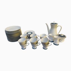 Rosenthal Form 2000 Coffee Service by Raymond Loewy for Ute Schröder, Set of 46