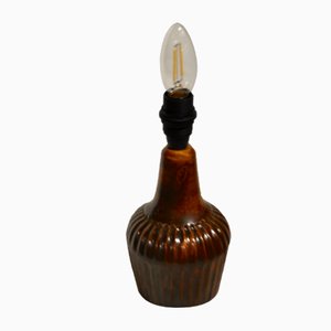 Lámpara de mesa Secle en marrón oscuro