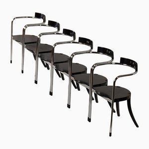 Fauno Dining Chairs by David Palterer for Zanotta, Italy, 1987, Set of 6