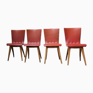 Swing Chairs by Van Os for Culemberg, the Netherlands, Set of 4