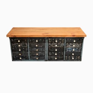 Vintage Industrial Drawer Cabinet