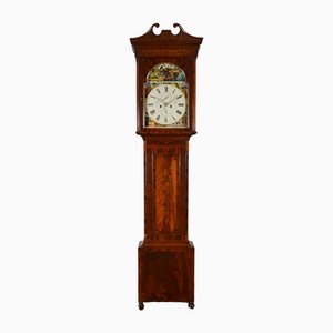 Reloj de caja grande con ocho días de WM Smith of Leith