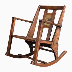 Arts and Crafts Children's Rocking Chair