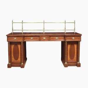 Sheraton Revival Mahagoni Intarsie Sideboard