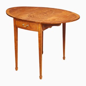 George III Style Satinwood Pembroke Table