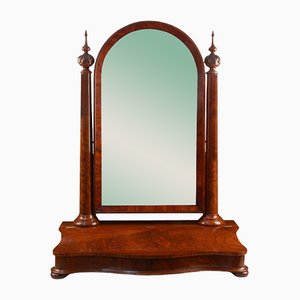 Miroir de Coiffeuse en Acajou, 19ème Siècle