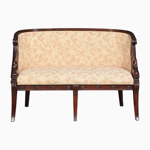 Louis XVI Stil Sofa mit Gestell aus Mahagoni