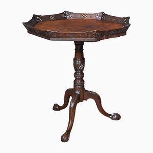 Table Chippendale Revival en Acajou