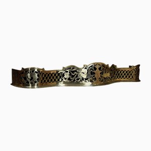 Parascintille Regency in ottone traforato