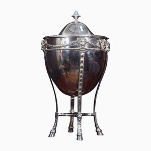 Silver-Plated Lidded Wine Cooler
