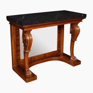 Regency Mahogany Console Table