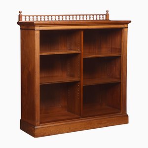 Mahogany Open Bookcase