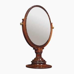 Espejo de tocador de caoba