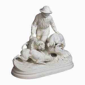 Groupe de Figurines Parian Ware