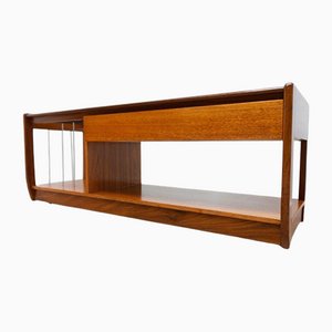 Mueble de almacenamiento Mid-Century de teca