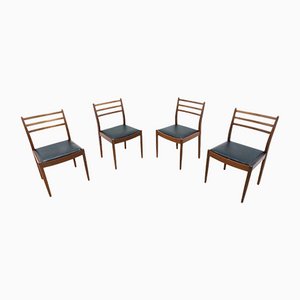 Mid-Century Teak Dining Chairs by VB Wilkins for G Plan, Set of 4