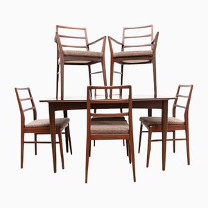 Mid-Century Teak Dining Table & Chairs by Richard Hornby for Heals