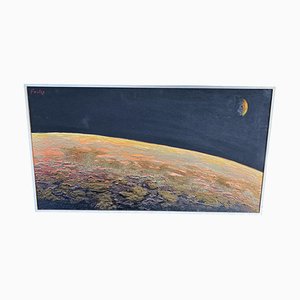 Ernst Fuchs, Planeten Series, Oil on Canvas