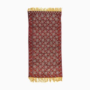 Long Vintage Moroccan Berber Rug