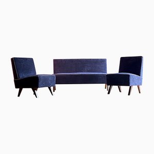 Low Lounge Sofa by Le Corbusier & Pierre Jeanneret, 1950s