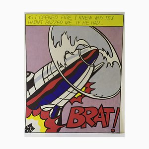 Poster di Roy Lichtenstein, 1964, set di 3