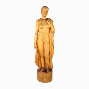 Hans Dammann, Sculpture, 1930s, Wood