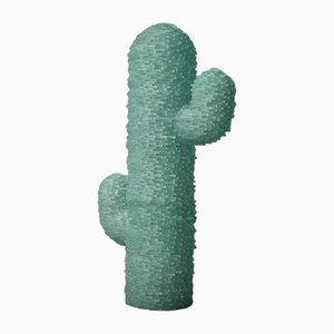 Lampadaire Cactus en Verre de Murano Vert, 1970s