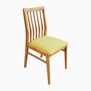 Op-Art Ash Wood Chair, 1960s