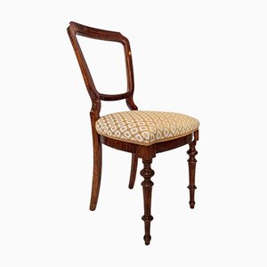 Eclectic Chair mit Mahagoni Furnier