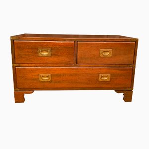Mid-20th Century English Officers Commode by Reh Kennedy for Harrods London