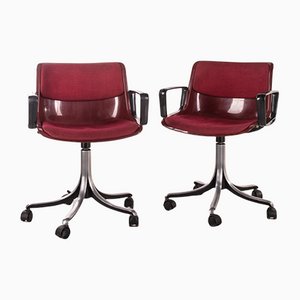 Vintage Chairs by Osvaldo Borsani for Techno Modernaria, 1980s, Set of 2