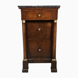 Empire or Restoration Style Storage Cabinet with Detached Columns