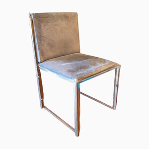 Brass and Chrome Chair by Cittone Oggi