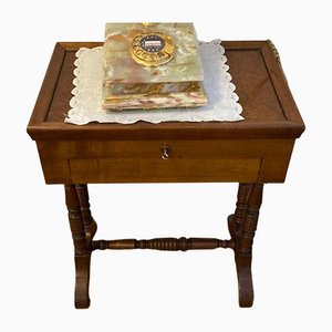 Vintage Side Table in Solid Wood