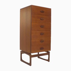 Tallboy or High Chest of Drawers Robert Bennett for G-Plan, United Kingdom, 1960s