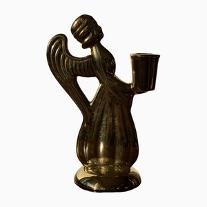 Skultuna Candleholder in the Form of an Angel, 1980s
