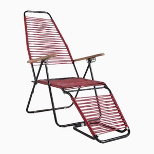 Mid-Century Italian Foldable Deck Chair, 1950s