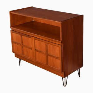 Teak TV Cabinet with Hairpin Legs from Nathan Furniture, 1960s