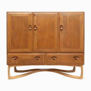 Mid-Century Sideboard aus Ulmenholz von Ercol, 1960er