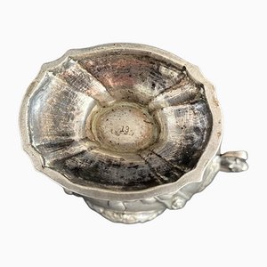 Antiker cremefarbener Krug aus 800er Silber