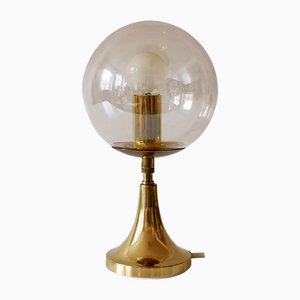 Mid-Century Modern Brass Table Lamp from Sölken Leuchten, Germany, 1960s