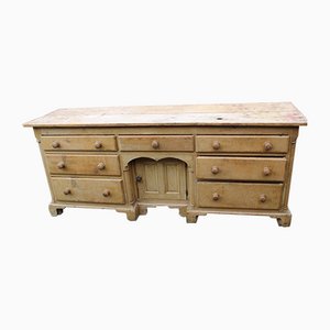 Country Pine Dresser Base, 1900s