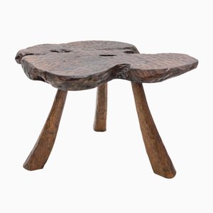 Rustic Modern Sculptural Coffee Table in the Style of Alexandre Noll