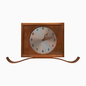 Veglia Table Clock from Fratelli Borletti, Milan
