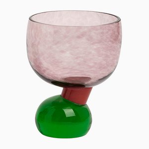 Joyful Glassware 1 Goblet by Irina Flore for Studio Flore