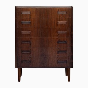 Mid-Century Danish Rosewood Chest of 6 Drawers by Westergaard, 1960s