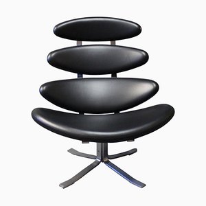 Ej 5 Lounge Chair by Poul M. Volther and Erik Jørgensen, 1980s